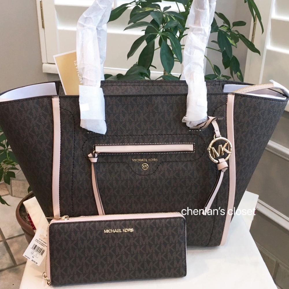 🌸NeW! Michael Kors Carine Tote Set - Picture 15 of 15